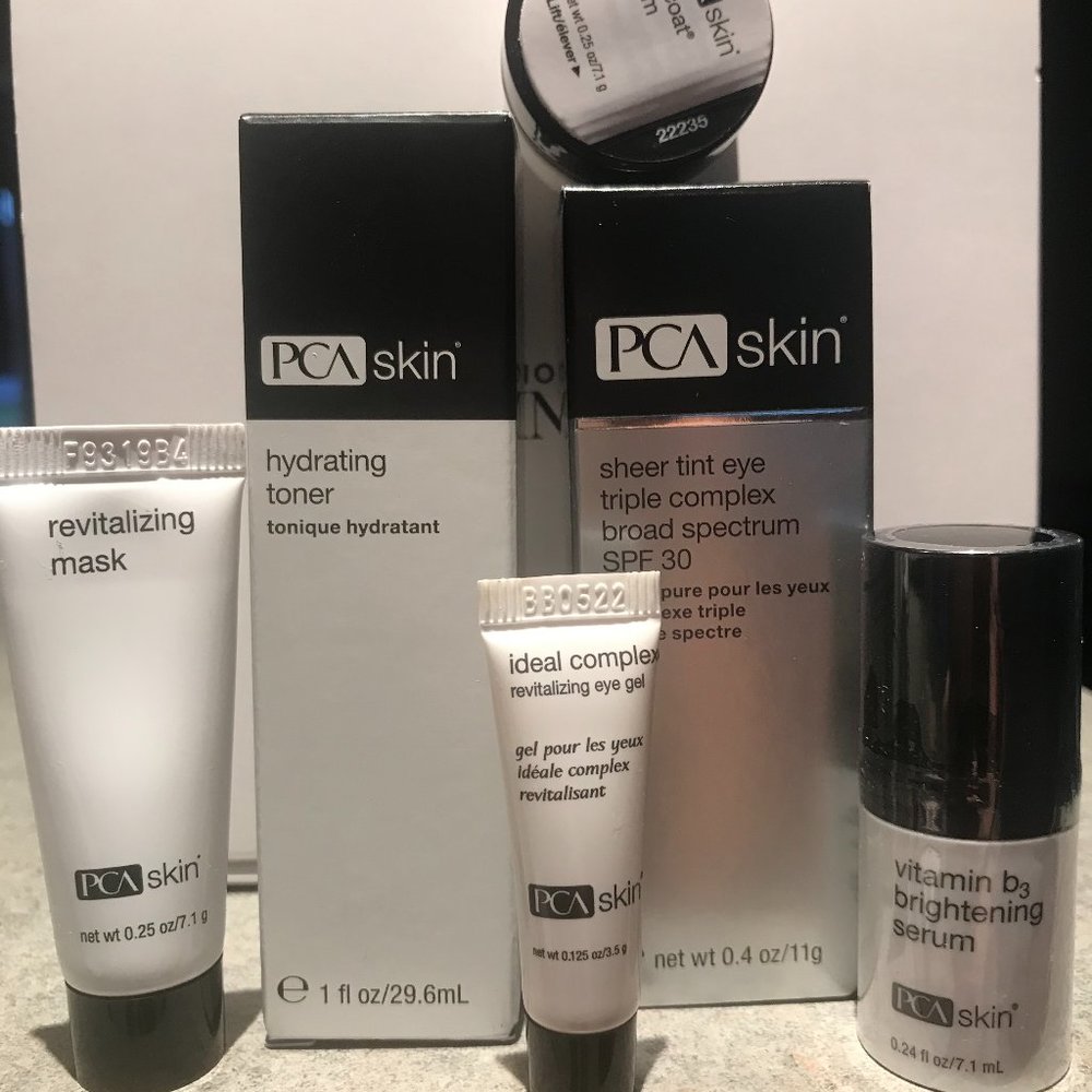 PCA skin 5 brand new deluxe travel sizes